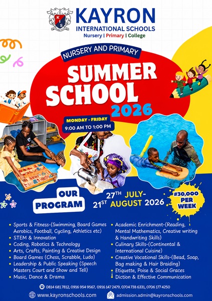 Nursery & Primary Summer School